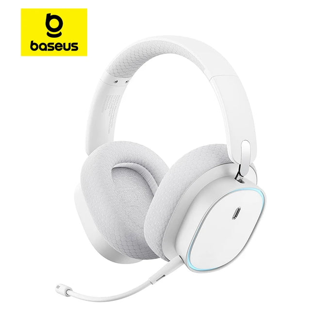 🎧 GH02 Wireless Gaming Headset with RGB & Detachable Microphone