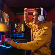 🎧 GH02 Wireless Gaming Headset with RGB & Detachable Microphone